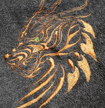 Load image into Gallery viewer, Dragon Portrait machine embroidery design