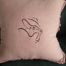 Load image into Gallery viewer, Elegant woman machine embroidery design