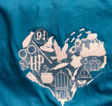 Load image into Gallery viewer, Heart Pattern - machine embroidery design