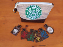 Load image into Gallery viewer, Earth Element Snap Tab machine embroidery design