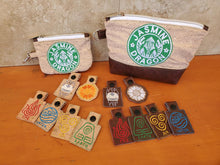 Load image into Gallery viewer, Earth Element Snap Tab machine embroidery design