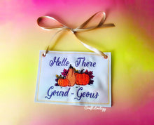 Load image into Gallery viewer, Pumpkin Harvest machine embroidery design