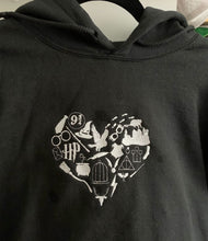 Load image into Gallery viewer, Heart Pattern - machine embroidery design