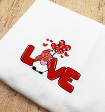 Load image into Gallery viewer, Elf Love machine embroidery design - Valentines Day