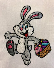 Load image into Gallery viewer, Happy Easter Rabbit machine embroidery design