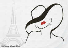 Load image into Gallery viewer, Fatal woman machine embroidery design