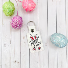 Load image into Gallery viewer, Happy Easter Snap Tab machine embroidery design