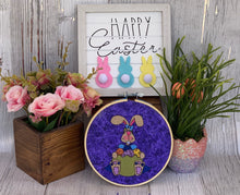 Load image into Gallery viewer, Easter Bunny machine embroidery design