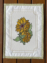 Load image into Gallery viewer, Sunflowers Bouquet machine embroidery design