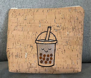 Bubble Tea Machine Embroidery Design In 3 Sizes Includes Snap Tab Eyelet