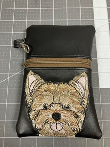 Yorkshire Terrier Puppy Dog Machine Embroidery Design