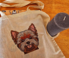 Load image into Gallery viewer, Yorkshire Terrier Puppy Dog Machine Embroidery Design