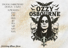 Load image into Gallery viewer, OZ Machine Embroidery Design In 3 Sizes