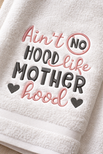 Load image into Gallery viewer, Motherhood Machine Embroidery Design In 2 Sizes Includes Snap Tab