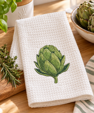 Load image into Gallery viewer, Artichoke Botanical Machine Embroidery Design in 3 Sizes