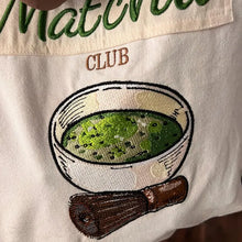 Load image into Gallery viewer, Matcha machine embroidery design