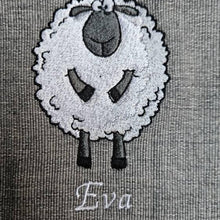 Load image into Gallery viewer, Sheep machine embroidery design