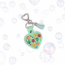 Load image into Gallery viewer, Paws Heart Snap Tab Machine Embroidery Design