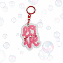 Load image into Gallery viewer, Love Yourself machine embroidery design + Snap Tab Eyelet
