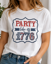 Load image into Gallery viewer, Party Like Its 1776 Machine Embroidery Design | 4th Of July Retro Gift