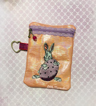Load image into Gallery viewer, Bunny with egg machine embroidery design