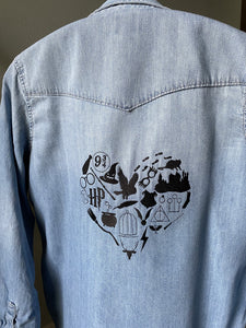 Heart Pattern - machine embroidery design