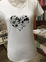 Load image into Gallery viewer, Heart Pattern - machine embroidery design
