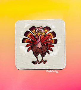 Turkey machine embroidery design - Thanksgiving Day