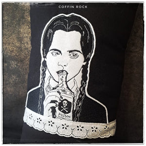 Girl machine embroidery design