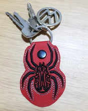 Load image into Gallery viewer, Tribal Celtic Spider Snap Tab Machine Embroidery Design