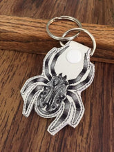 Load image into Gallery viewer, Tribal Celtic Spider Snap Tab Machine Embroidery Design