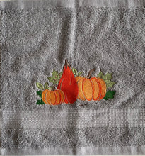Load image into Gallery viewer, Pumpkin Harvest machine embroidery design