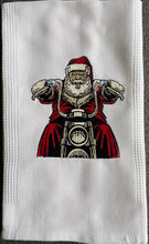 Load image into Gallery viewer, Biker Santa Claus - Christmas machine embroidery design - New Year