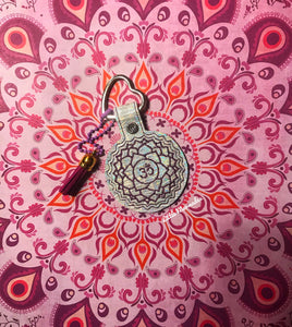 Crown Chakra - Sahasrara Snap Tab machine embroidery design