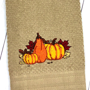 Pumpkin Harvest machine embroidery design