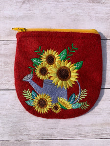 Sunflowers machine embroidery design