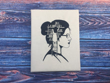 Load image into Gallery viewer, Book Girl machine embroidery design