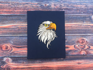 Eagle machine embroidery design