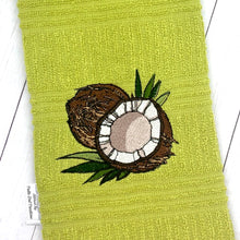 Load image into Gallery viewer, Coconut machine embroidery design