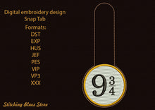 Load image into Gallery viewer, Platform 9 3/4 - Snap Tab