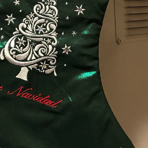 Christmas tree - machine embroidery design