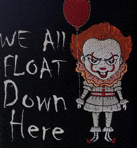 The Dancing Clown machine embroidery design