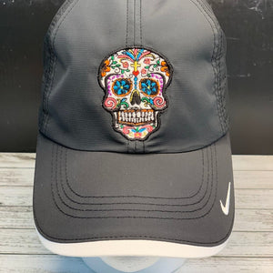 Mexican skull machine embroidery design - Dia de los muertos symbol - Santa Muerte