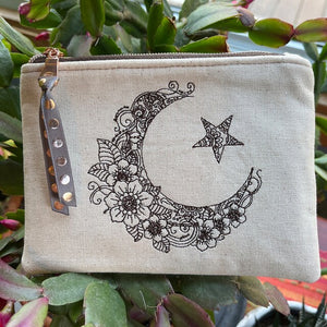 Flowering Moon machine embroidery design