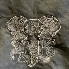 Load image into Gallery viewer, Elephant Head machine embroidery design