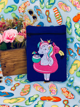 Load image into Gallery viewer, Summer unicorn machine embroidery design