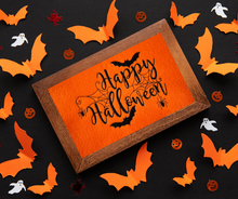 Load image into Gallery viewer, Happy Halloween machine embroidery design